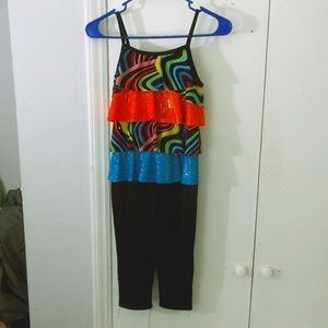 Weissman Ruffle Pants  Dance Costume Med Child